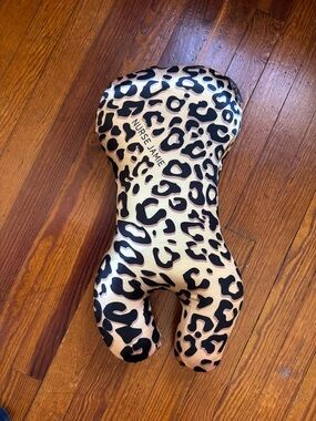 Nurse Jamie Leopard Print Support Pillow - Gold/Black